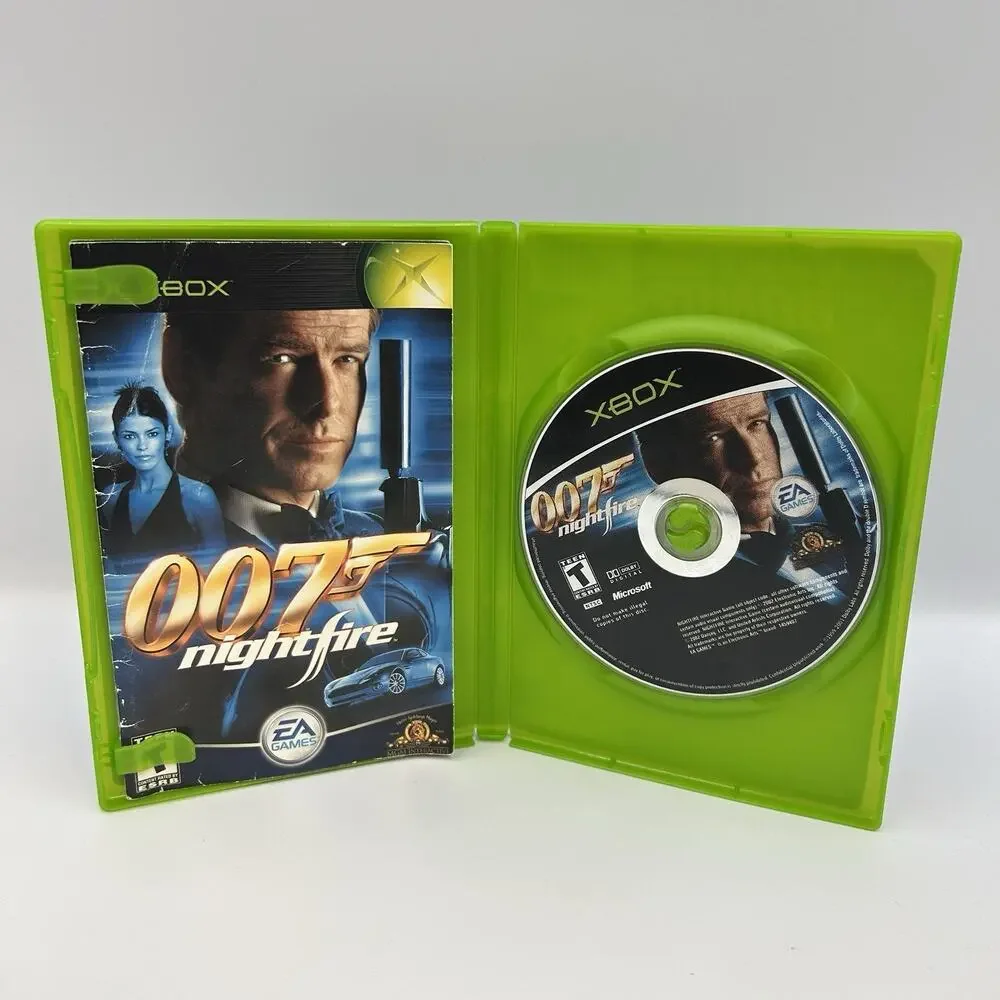 James Bond 007: Nightfire (Microsoft Xbox) Video Game - Complete CIB - Tested